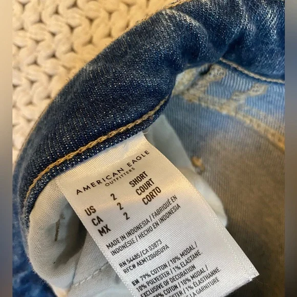 Petite Size 2 Jeans Bundle Express American Eagle - Picture 7 of 10